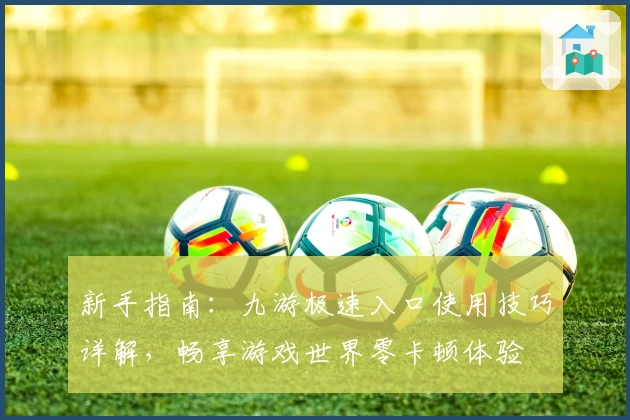 新手指南：九游极速入口使用技巧详解，畅享游戏世界零卡顿体验
